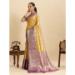 Picture of Enticing Silk Pale Golden Rod Saree