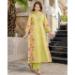 Picture of Comely Rayon Dark Khaki Readymade Salwar Kameez