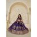 Picture of Comely Silk Purple Lehenga Choli