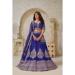 Picture of Exquisite Silk Midnight Blue Lehenga Choli