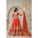 Picture of Enticing Silk Chocolate Lehenga Choli