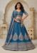 Picture of Bewitching Silk Midnight Blue Lehenga Choli