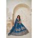 Picture of Bewitching Silk Midnight Blue Lehenga Choli