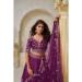 Picture of Delightful Silk Brown Lehenga Choli
