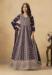 Picture of Georgette Dark Magenta Anarkali Salwar Kameez