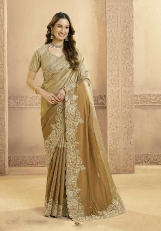 Picture of Marvelous Silk Peru Saree