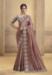 Picture of Sightly Silk Rosy Brown Saree