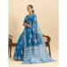 Picture of Stunning Silk Steel Blue Saree