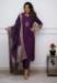 Picture of Sightly Silk Brown Readymade Salwar Kameez
