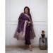 Picture of Sightly Silk Brown Readymade Salwar Kameez