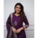 Picture of Sightly Silk Brown Readymade Salwar Kameez