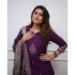 Picture of Sightly Silk Brown Readymade Salwar Kameez