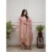 Picture of Shapely Silk Rosy Brown Readymade Salwar Kameez