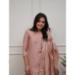 Picture of Shapely Silk Rosy Brown Readymade Salwar Kameez