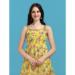 Picture of Fine Georgette Burly Wood Readymade Salwar Kameez