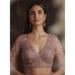 Picture of Pleasing Net Rosy Brown Lehenga Choli