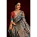 Picture of Marvelous Rayon Rosy Brown Saree