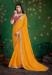 Picture of Resplendent Georgette Dark Orange Saree