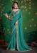 Picture of Elegant Georgette Light Sea Green Saree