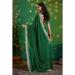 Picture of Beauteous Georgette Forest Green Saree
