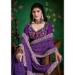 Picture of Comely Georgette Dark Slate Blue Saree