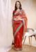 Picture of Admirable Chiffon & Silk Fire Brick Saree