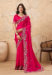 Picture of Superb Chiffon Fire Brick Saree