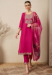 Picture of Splendid Rayon Crimson Readymade Salwar Kameez
