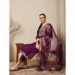 Picture of Alluring Rayon Brown Readymade Salwar Kameez