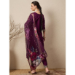Picture of Alluring Rayon Brown Readymade Salwar Kameez