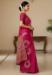 Picture of Elegant Cotton Dark Red Saree
