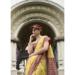 Picture of Ravishing Chiffon & Silk Khaki Saree