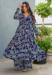 Picture of Comely Rayon Blue Readymade Gown