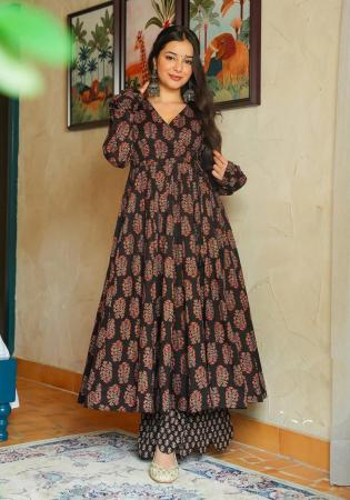 Picture of Classy Rayon Black Readymade Gown