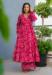 Picture of Pretty Rayon Crimson Readymade Gown
