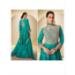 Picture of Radiant Chiffon Dark Cyan Anarkali Salwar Kameez