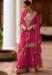 Picture of Chiffon Light Coral Straight Cut Salwar Kameez