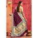 Picture of Beautiful Silk Maroon Saree