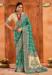 Picture of Magnificent Silk Sea Green Saree