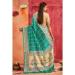 Picture of Magnificent Silk Sea Green Saree