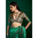 Picture of Ravishing Silk Teal Saree
