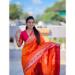 Picture of Ideal Silk Tomato Saree