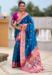 Picture of Classy Silk Navy Blue Saree