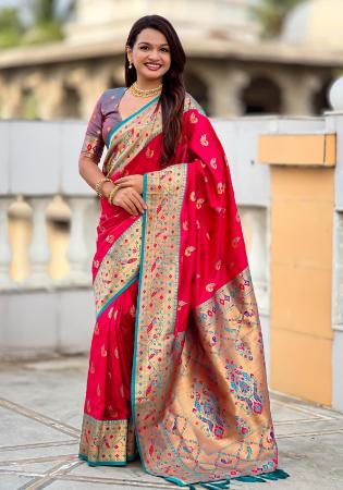 Picture of Resplendent Pink Saree