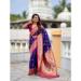 Picture of Marvelous Dark Slate Blue Saree