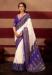 Picture of Pretty Silk Purple Saree