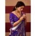 Picture of Pretty Silk Purple Saree