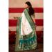 Picture of Fine Silk Teal Saree