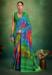 Picture of Grand Silk Dark Sea Green Saree
