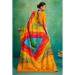 Picture of Stunning Silk Orange Saree